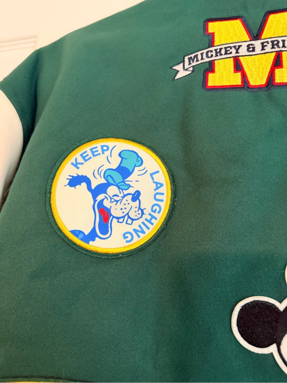 Disney Varsity Jacket with Mickey Patches - Picture 10 of 11